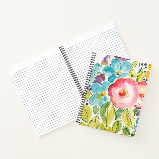 Carnet Fleur délice II (Intérieur)