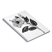 Carnet Fleur d'Hibiscus III (Côté Droit)