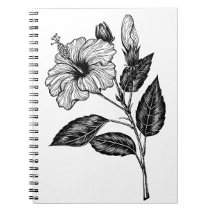 Carnet Fleur d'Hibiscus III