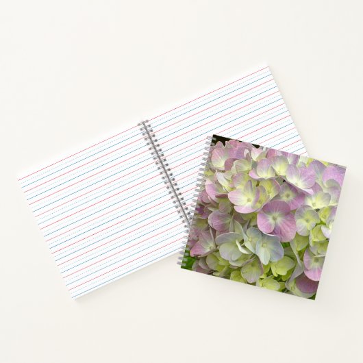 Carnet Fleur d'Hydrangea (Intérieur)