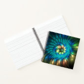 Carnet Fleur d'Imaginaire lumineux, Fractale Abstraite co (Intérieur)