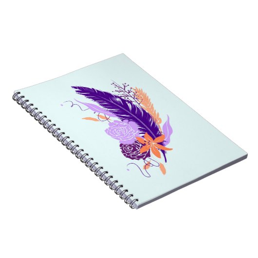 Carnet Fleur d'indigo (Côté Droit)