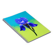 Carnet Fleur d'iris (Côté Droit)