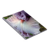 Carnet Fleur d'Iris Pale Violet (Côté Droit)