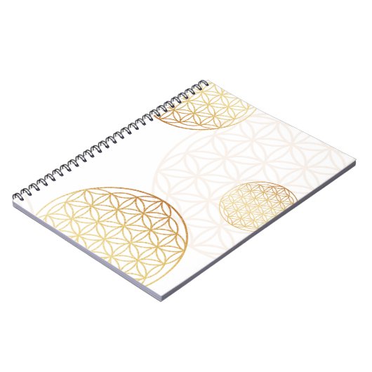 Carnet Fleur d'or vivant (Côté gauche)