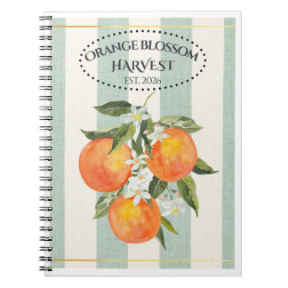 Carnet Fleur d'Oranger - Label Citrus Méditerranéen