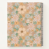 Carnet Fleur d'Oranger Pêche | Spirale Élégante (Dos)