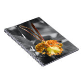 Carnet Fleur d'orchidée jaune (Côté Droit)