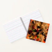 Carnet Fleur éclatante..... (Intérieur)