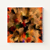 Carnet Fleur éclatante..... (Dos)