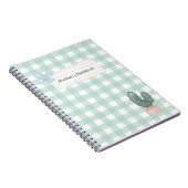 Carnet Fleur et cactus (Côté Droit)