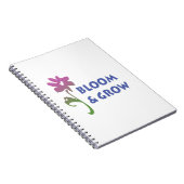 Carnet Fleur et croissance (Côté Droit)
