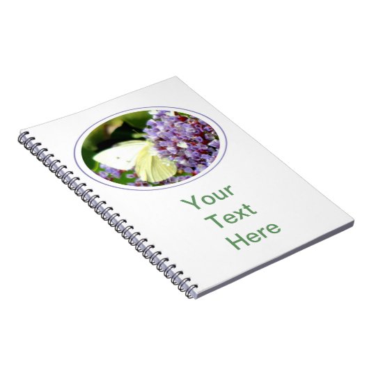 Carnet Fleur et papillon (Côté Droit)