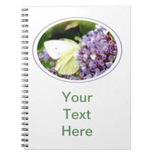 Carnet Fleur et papillon