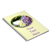 Carnet Fleur et papillon (Côté Droit)