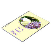 Carnet Fleur et papillon (Côté gauche)