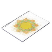 Carnet Fleur Ethereal Lotus (Côté gauche)