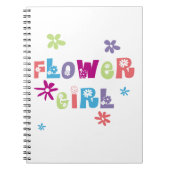 Carnet Fleur fille (Devant)