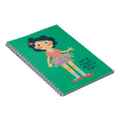Carnet Fleur fille (Côté Droit)