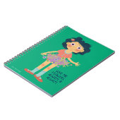 Carnet Fleur fille (Côté gauche)