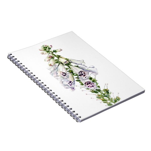 Carnet Fleur Foxglove (Côté Droit)