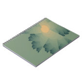 Carnet Fleur fractale (Côté gauche)