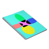 Carnet Fleur futuriste (Côté Droit)