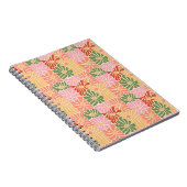 Carnet Fleur groovy rétro  (Côté Droit)