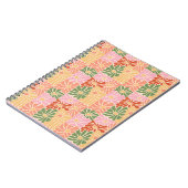 Carnet Fleur groovy rétro  (Côté gauche)
