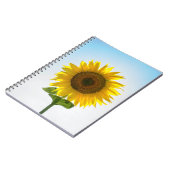 Carnet Fleur jaune (Côté gauche)
