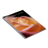 Carnet Fleur Jaune Rosebud (Côté Droit)