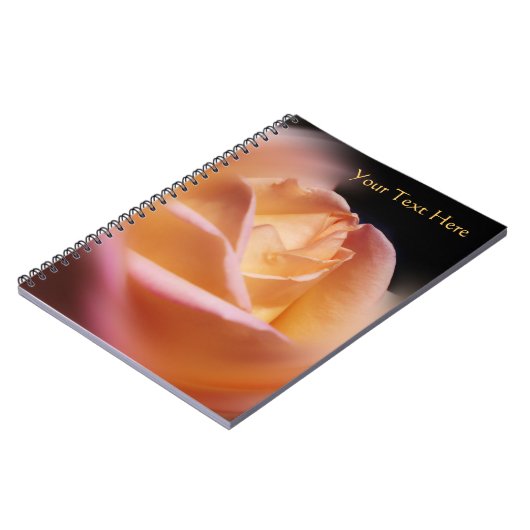 Carnet Fleur Jaune Rosebud (Côté gauche)