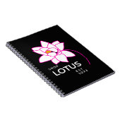 Carnet Fleur LOTUS (Côté Droit)