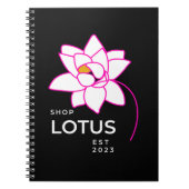 Carnet Fleur LOTUS (Devant)
