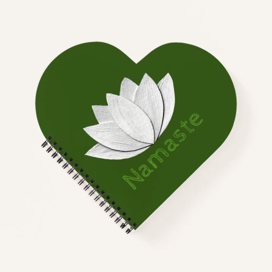 Carnet Fleur Lotus (Devant)