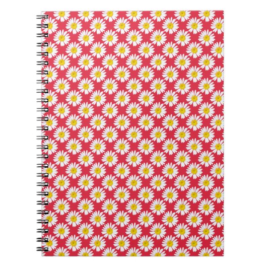 Carnet Fleur marguerite (Devant)