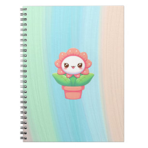 Carnet Fleur mignonne, capricieuse en pot