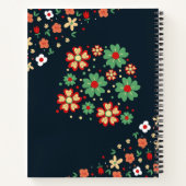 Carnet Fleur Moderne Contemporaine (Dos)