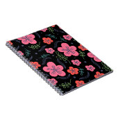 Carnet Fleur motif coloré belle (Côté Droit)