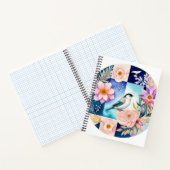 Carnet Fleur & Oiseau (Intérieur)