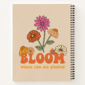 Carnet Fleur Où vous êtes planté (Dos)