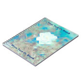 Carnet Fleur Pastel (Côté gauche)