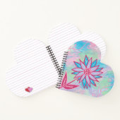 Carnet Fleur Pastel à main mignonne (Intérieur)