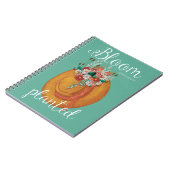 Carnet Fleur plantée (Côté gauche)