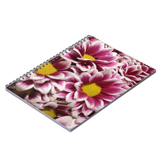 Carnet Fleur pourpre (Côté gauche)