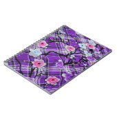 Carnet Fleur pourpre (Côté gauche)