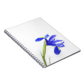 Carnet Fleur pourpre d'iris (Côté Droit)