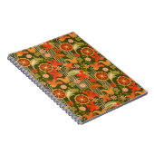 Carnet Fleur rétro - (Côté Droit)