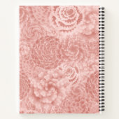 Carnet Fleur rose (Dos)