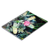 Carnet Fleur rose (Côté gauche)